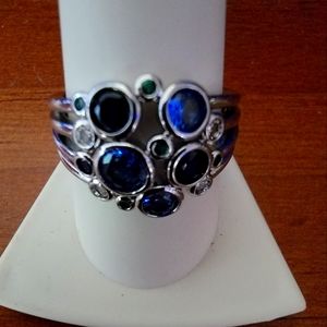 RING BLUE STONES